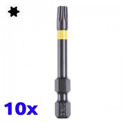 Jeu de 10 Embouts à choc Torx T30