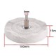 Disque sur tige en Coton pour polissage 100mm