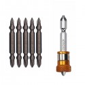Jeu de 5 embouts double Ph2 65mm avec porte-embouts ADEGSO
