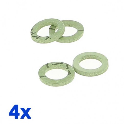 Pack de 4 joints en fibre verte haute résistance 3/4'' 20x27