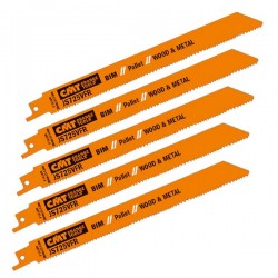 Pack de 5 lames de scie sabre spécial palettes CMT