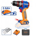 Perceuse-Visseuse à Percussion double batteries 20V 52Nm WADFOW