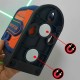 Laser en croix à nivellement automatique lignes vertes WADFOW