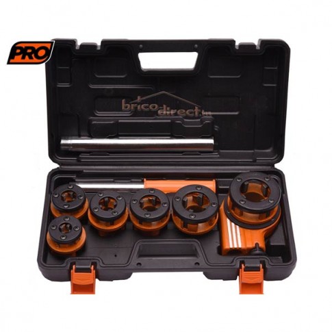 Coffret de filières pour tuyaux HARDEN 600871