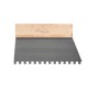 Spatule à colle à dents carrées 8x8