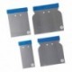 Jeu de 4 spatules palettes plates WADFOW