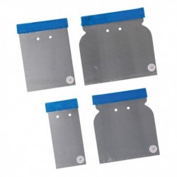 Jeu de 4 spatules palettes plates WADFOW