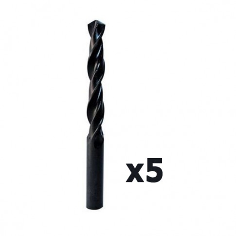 Pack de 5 Mèches HSS pour Métaux 10.0mm ECEF