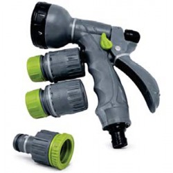 Pack Pistolet d'arrosage et 3 raccords 1/2" AIFA 2803