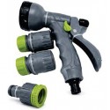 Pack Pistolet d'arrosage et 3 raccords 1/2" AIFA 2803