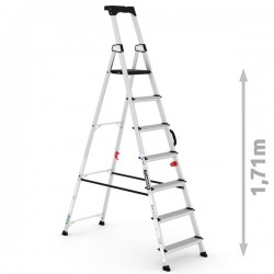 Escabeau Aluminium 7 marches Professionnel CAGSAN