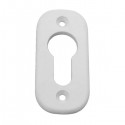 Rosace de porte Blanche IBFM 537B