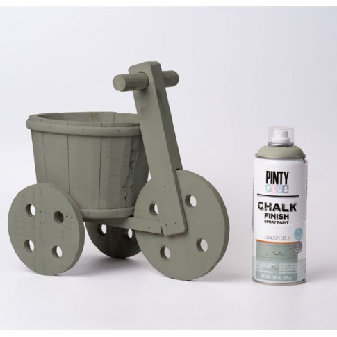 Peinture CHALK PAINT en Spray Couleur Corail 400ml PINTY PLUS