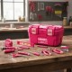 Caisse à outils pour femmes avec 89 outils inclus WADFOW