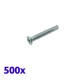 Pack de 500 vis autoperceuses 4.8x32 à tête fraisée