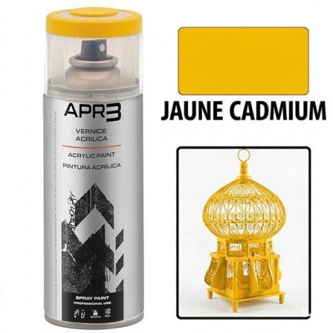 Peinture acrylique RAL 1021 Jaune Cadmium 400ml