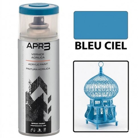 Peinture acrylique RAL 5015 Bleu Ciel 400ml