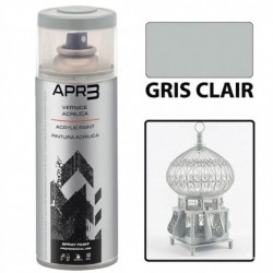 Peinture acrylique RAL 7035 Gris Clair 400ml APR3