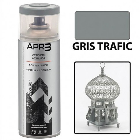 Peinture acrylique RAL 7042 Gris Trafic 400ml
