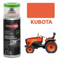 Peinture de finition Engins Orange Kubota 400ml AMBRO-SOL