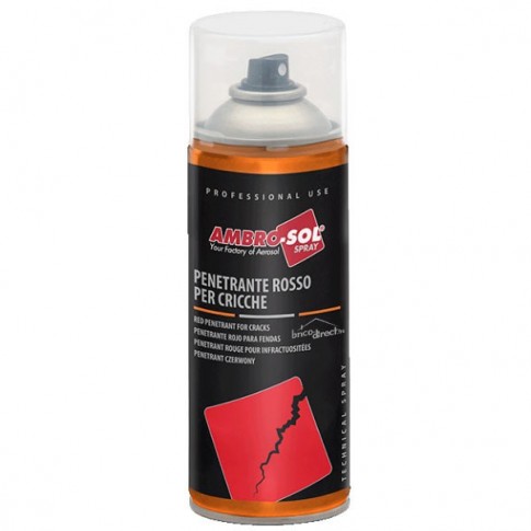 Pénétrant de fissures Rouge 400ml AMBRO-SOL