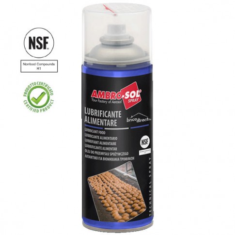 Lubrifiant pour l'industrie Alimentaire 400ml AMBRO-SOL