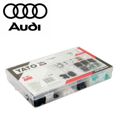 Coffret de 160 clips de vissage pour AUDI