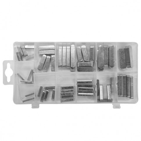 Coffret de 60 clavettes parallèles YATO