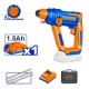Marteau perforateur Sans-fil SDS-PLUS 1.5J 16mm 20V WADFOW