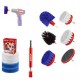 Jeu de 9 Brosses de nettoyage pour perceuses et visseuses EMTOP