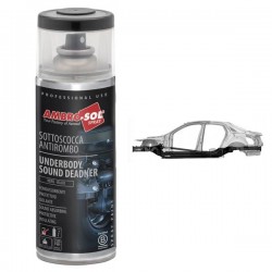 Spray anti-gravillon et anticorrosion noir 400ml AMBRO-SOL