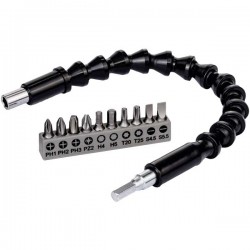 Jeu de 10 embouts avec extension flexible BOSCH