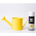 Peinture Synthétique en Spray jaune mât 400ml PINTY PLUS