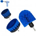 Jeu de 3 Brosses de nettoyage pour perceuses et visseuses WADFOW WND14031