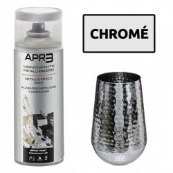 Peinture couleur Métaux Chromé 400ml APR3