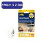 Adhésif double face transparent Extra fort 19mmx2M HPX 3000