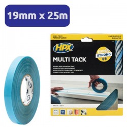 Adhésif double face spécial construction 19mmx25M HPX 1700