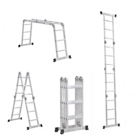 Echelle Multifonctions 4x3 en aluminium 3.80m HERCULES