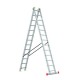 Echelle double en aluminium 2x4m ALUMED