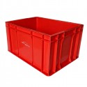 Bac de stockage Industriel C3 Rouge 40X30X22cm ELSOPLAST