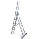 Echelle triple en aluminium 3x3m ALUMED