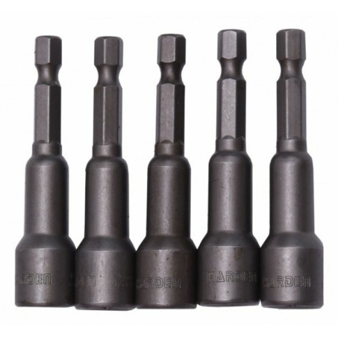 Jeu de 5 porte-douilles magnétisés 8mm HARDEN