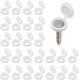 Pack de 25 cache-vis BLANC