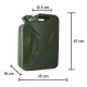 Bidon Jerrycan métallique 20L WADFOW