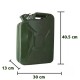 Bidon Jerrycan métallique 10L WADFOW