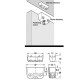 Taquet d'assemblage d'angle à Vis Blanc
