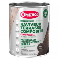 Revitaliseur pour bois composite Marron OWATROL COMPOCARE