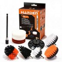 Jeu de 9 Brosses de nettoyage pour perceuses et visseuses HARDEN