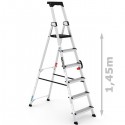 Escabeau Aluminium 6 marches Professionnel CAGSAN HA105