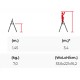 Escabeau Aluminium 6 marches Professionnel CAGSAN HA105